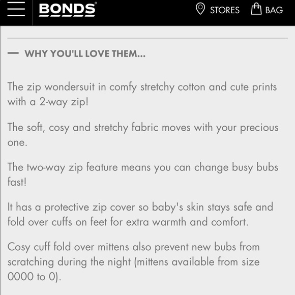 Bonds Wondersuits girls white zippy romper - Picture 8 of 8